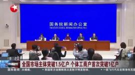 登記在冊(cè)市場(chǎng)主體達(dá)1.63億戶
